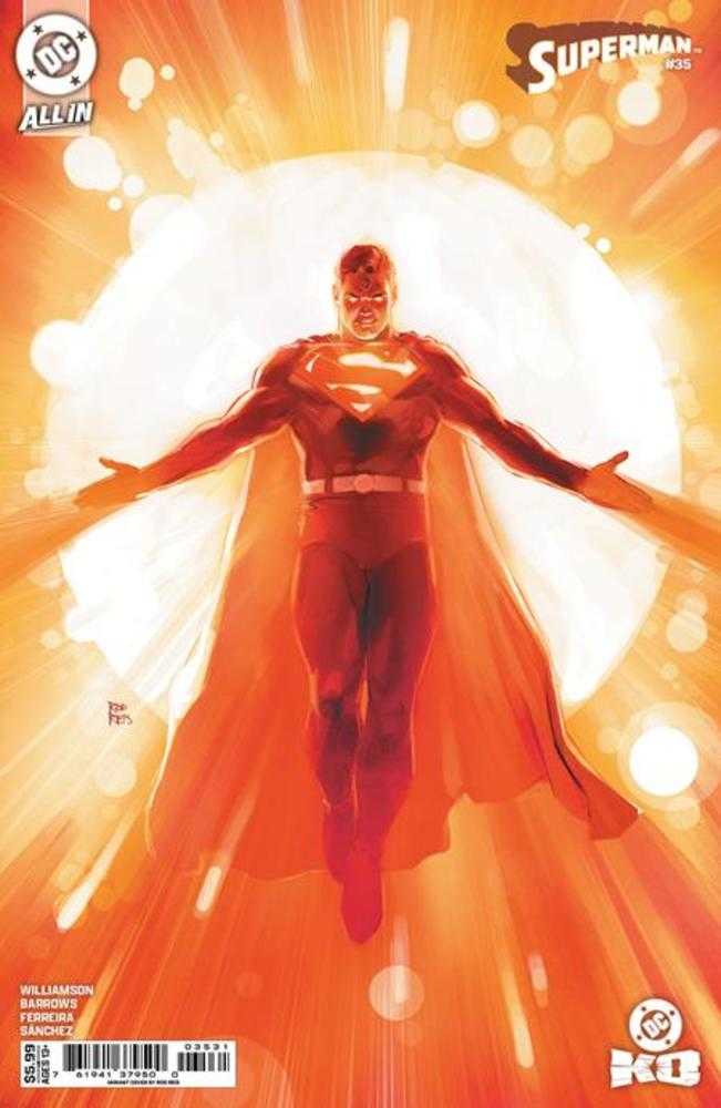 Stock Photo of  Superman #35 Cover C Rod Reis Card Stock Variant (DC K.O.) DC Comics Comics sold by Stronghold Collectibles of Acadiana Lafayette, LA