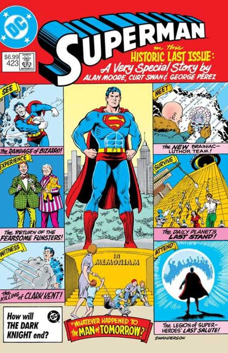 Stock Photo of  Superman #423 Facsimile Edition Cover B Curt Swan Foil Variant (Whatever Happened To The Man Of Tomorrow Part 1 Of 2) DC Comics Comics sold by Stronghold Collectibles of Acadiana Lafayette, LA