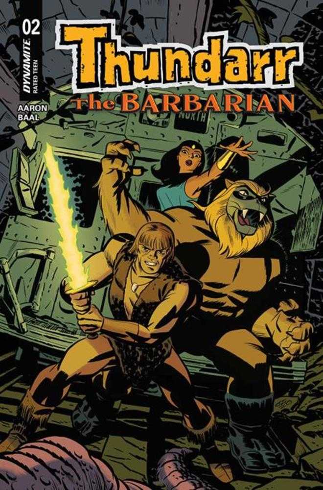 Stock Photo of  Thundarr The Barbarian #2 Cover A Michael Cho Dynamite Entertainment Comics sold by Stronghold Collectibles of Acadiana Lafayette, LA