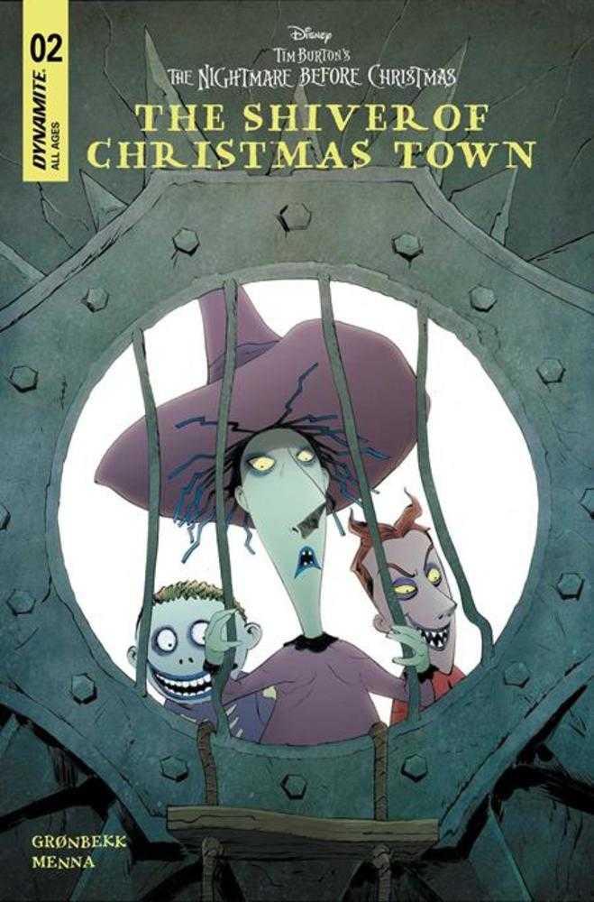 Stock Photo of  Tim Burtons The Nightmare Before Christmas The Shiver Of Christmas Town #2 Cover A Jae Lee Dynamite Entertainment Comics sold by Stronghold Collectibles of Acadiana Lafayette, LA