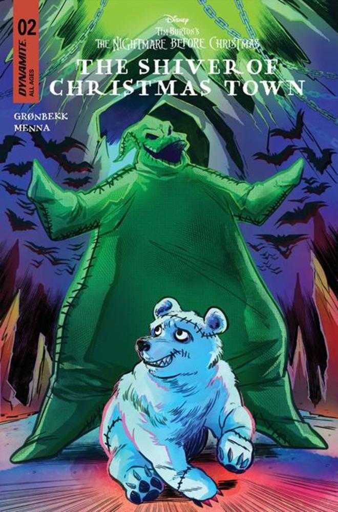 Stock Photo of  Tim Burtons The Nightmare Before Christmas The Shiver Of Christmas Town #2 Cover B Soo Lee Variant Dynamite Entertainment Comics sold by Stronghold Collectibles of Acadiana Lafayette, LA