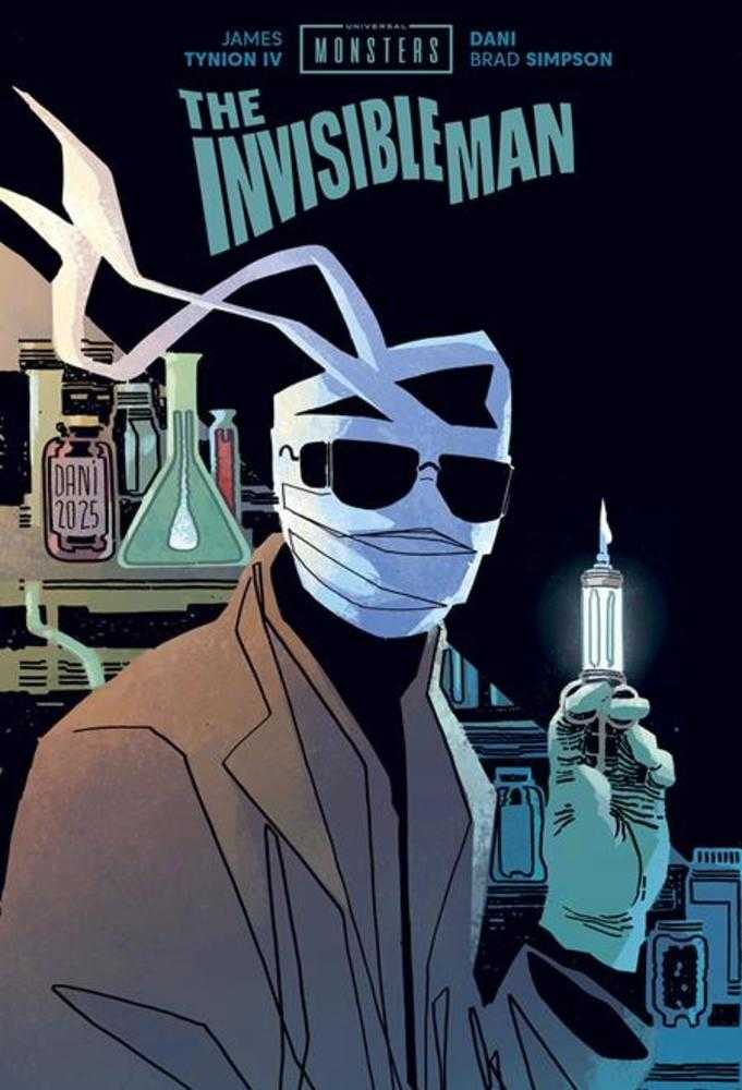 Stock Photo of  Universal Monsters The Invisible Man Hardcover Dani & Brad Simpson Cover Image Comics Graphic Novels sold by Stronghold Collectibles of Acadiana Lafayette, LA