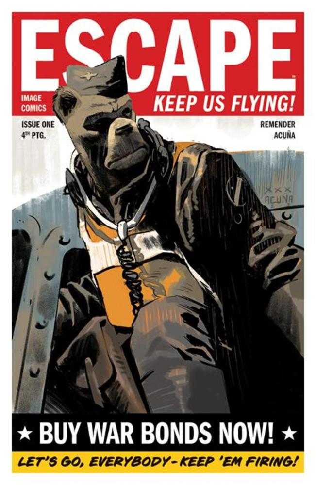 Stock Photo of  Escape #1 4 Th Printing Image Comics Comics sold by Stronghold Collectibles of Acadiana Lafayette, LA