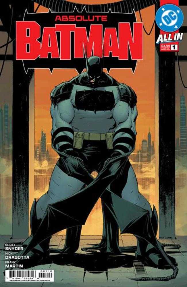 Stock Photo of  Absolute Batman #1 Tenth Printing Cover A Nick Dragotta DC Comics Comics sold by Stronghold Collectibles of Acadiana Lafayette, LA