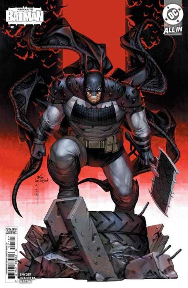 Stock Photo of  Absolute Batman #1 Tenth Printing Cover B In Hyuk Lee Card Stock Variant DC Comics Comics sold by Stronghold Collectibles of Acadiana Lafayette, LA