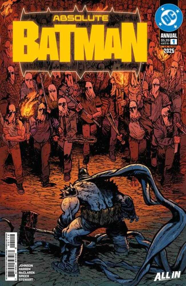 Stock Photo of  Absolute Batman 2025 Annual #1 (One Shot) 2nd Print Cover A Daniel Warren Johnson DC Comics Comics sold by Stronghold Collectibles of Acadiana Lafayette, LA