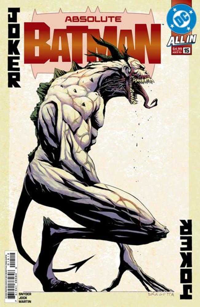Stock Photo of  Absolute Batman #15 2nd Print Cover A Nick Dragotta DC Comics Comics sold by Stronghold Collectibles of Acadiana Lafayette, LA