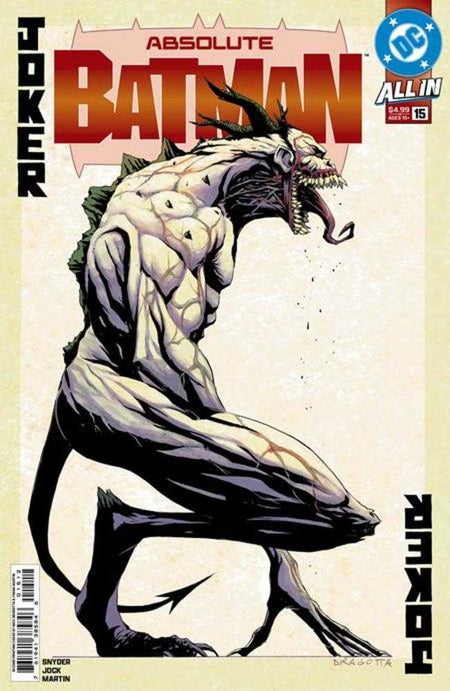 Stock Photo of  Absolute Batman #15 2nd Print Cover A Nick Dragotta DC Comics Comics sold by Stronghold Collectibles of Acadiana Lafayette, LA