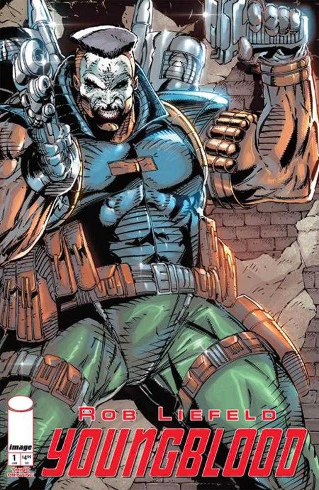 Stock Photo of  Youngblood #1 (2025) 3rd Printin Cover B Rob Liefeld Variant Image Comics Comics sold by Stronghold Collectibles of Acadiana Lafayette, LA
