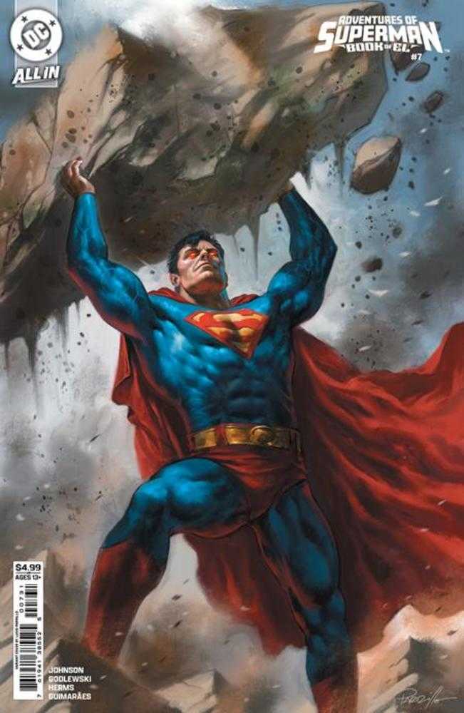 Stock Photo of  Adventures Of Superman Book Of El #7 (Of 12) Cover C Lucio Parrillo Card Stock Variant DC Comics Comics sold by Stronghold Collectibles of Acadiana Lafayette, LA