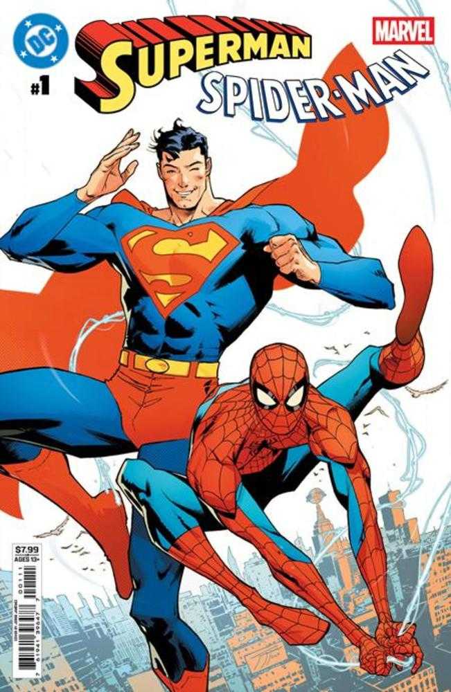 DC Marvel Superman Spider-Man #1 (One Shot) Cover A Jorge Jimenez PRESALE Orders Due 3/2