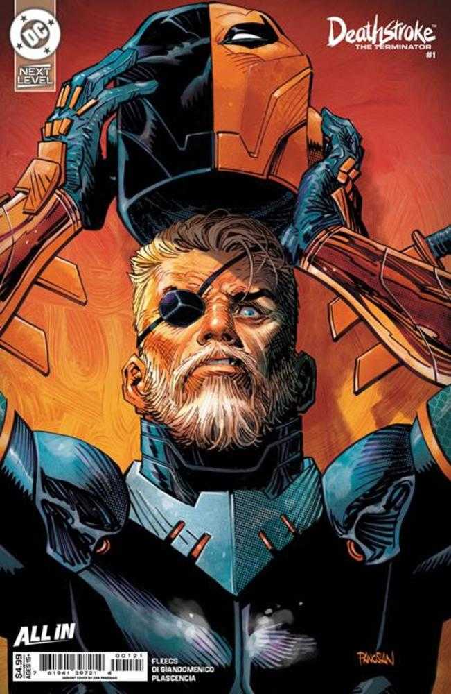 Stock Photo of  Deathstroke The Terminator #1 Cover B Dan Panosian Card Stock Variant DC Comics Comics sold by Stronghold Collectibles of Acadiana Lafayette, LA