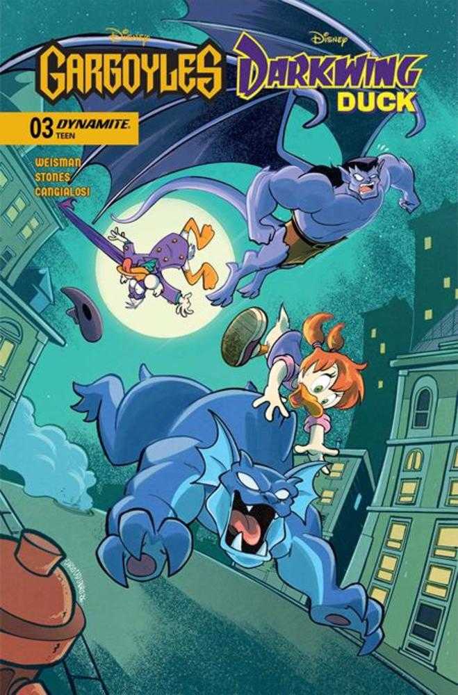 Stock Photo of  Gargoyles Darkwing Duck #3 Cover C Carlo Lauro Variant Dynamite Entertainment Comics sold by Stronghold Collectibles of Acadiana Lafayette, LA