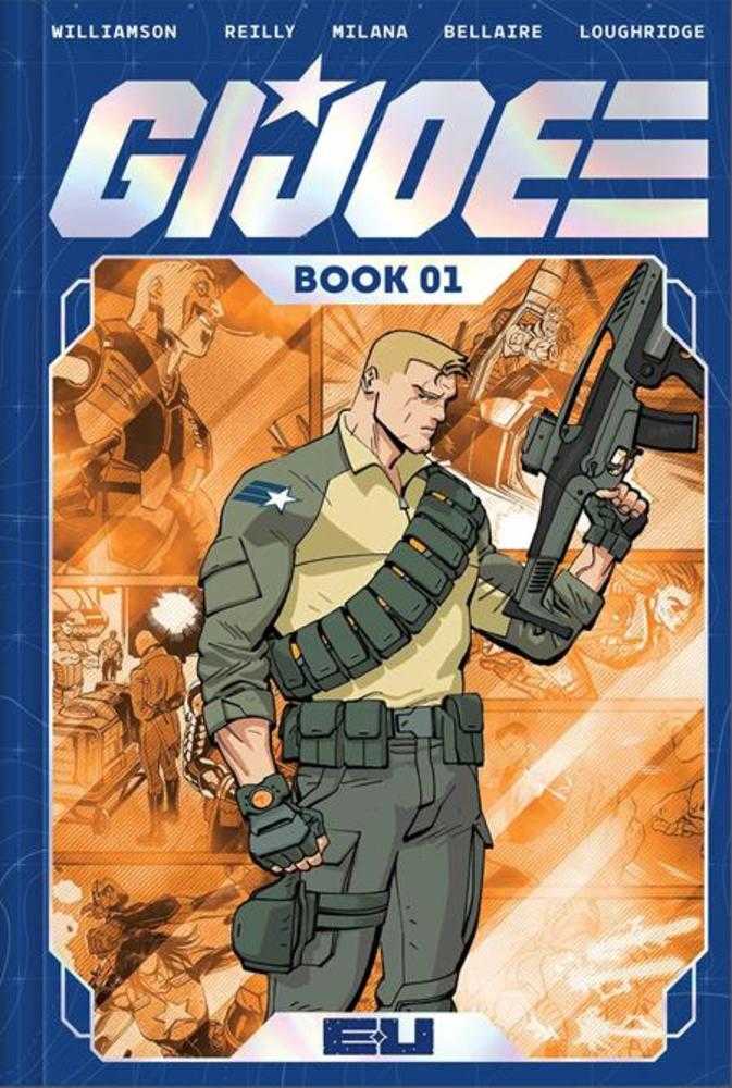 Stock Photo of  G.I. Joe Deluxe Edition Hardcover Book 01 Tom Reilly Cover Image Comics Graphic Novels sold by Stronghold Collectibles of Acadiana Lafayette, LA