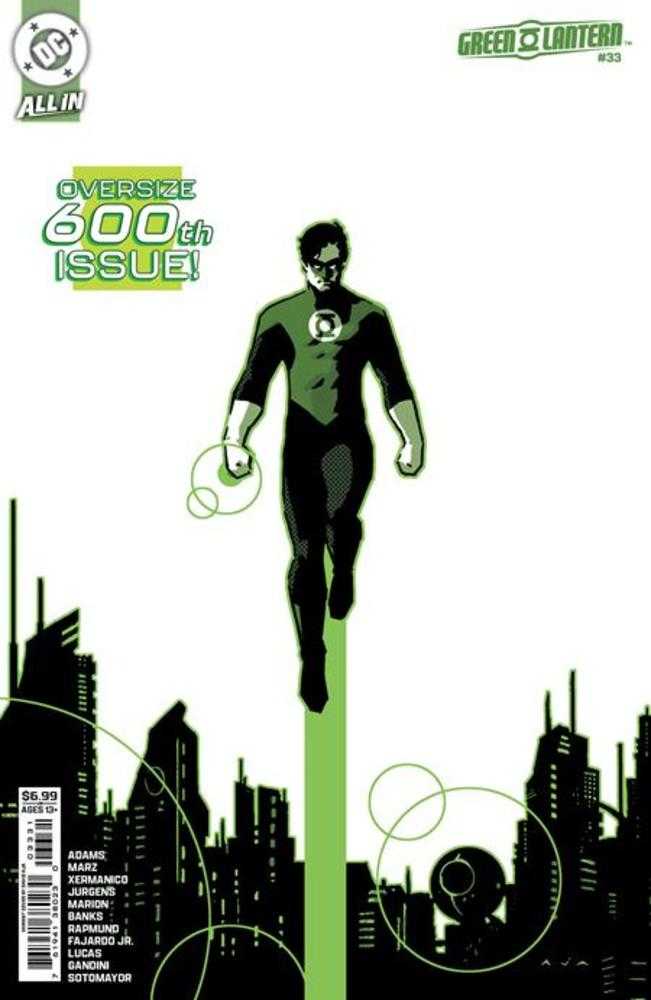 Stock Photo of  Green Lantern #33 Cover C David Aja Card Stock Variant (#600) DC Comics Comics sold by Stronghold Collectibles of Acadiana Lafayette, LA