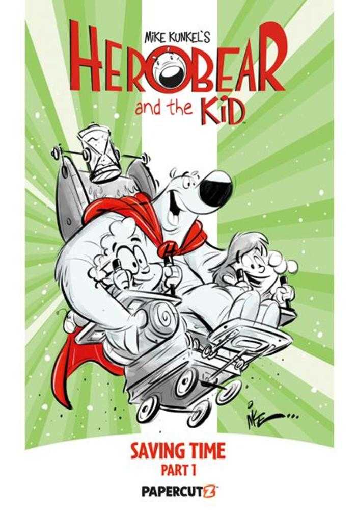 Stock Photo of  Herobear And The Kid TPB Volume 02 Saving Time Papercutz Graphic Novels sold by Stronghold Collectibles of Acadiana Lafayette, LA