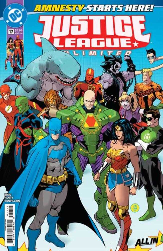 Stock Photo of  Justice League Unlimited #17 Cover A Dan Mora DC Comics Comics sold by Stronghold Collectibles of Acadiana Lafayette, LA