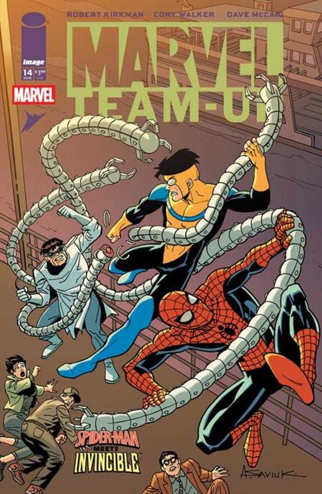 Stock Photo of  Marvel Teamup #14 Facsimile Edition Cover F Alex Saviuk & Dave Mccaig Variant Image Comics Comics sold by Stronghold Collectibles of Acadiana Lafayette, LA