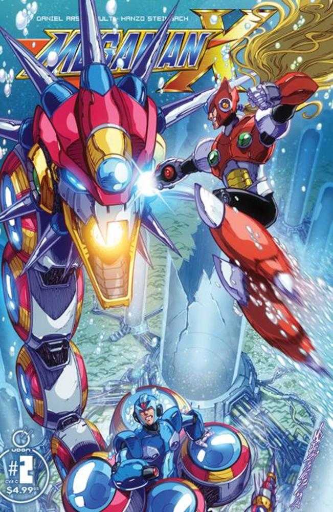 Stock Photo of  Mega Man X #2 (Of 5) Cover C Alex Milne Variant Udon Entertainment Comics sold by Stronghold Collectibles of Acadiana Lafayette, LA