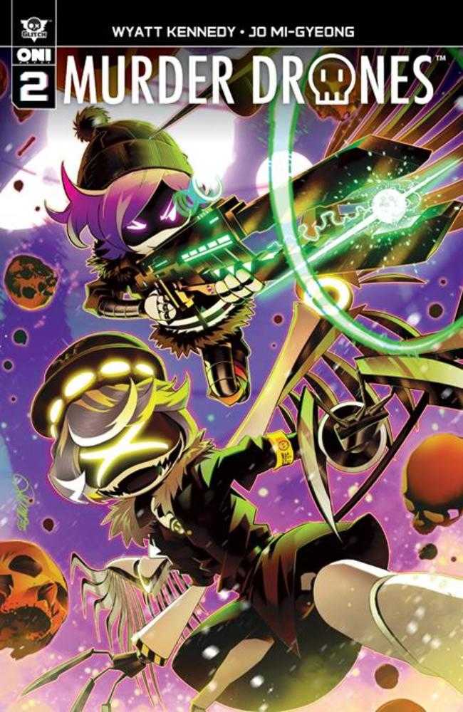 Stock Photo of  Murder Drones #2 (Of 6) Cover A Alessio Zonno Oni Press Comics sold by Stronghold Collectibles of Acadiana Lafayette, LA