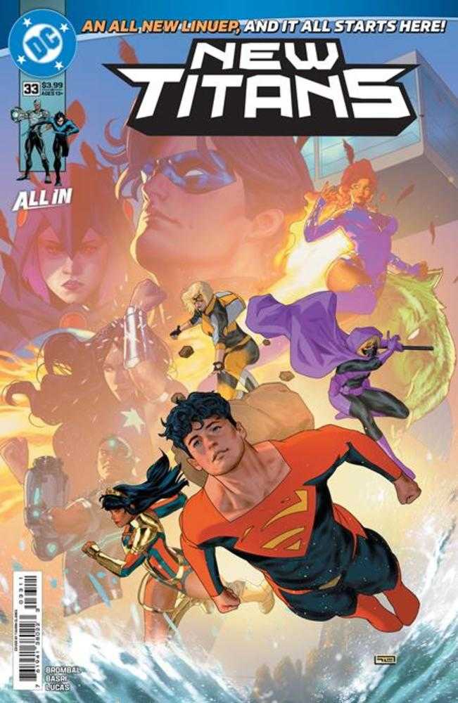 Stock Photo of  New Titans #33 Cover A Taurin Clarke DC Comics Comics sold by Stronghold Collectibles of Acadiana Lafayette, LA