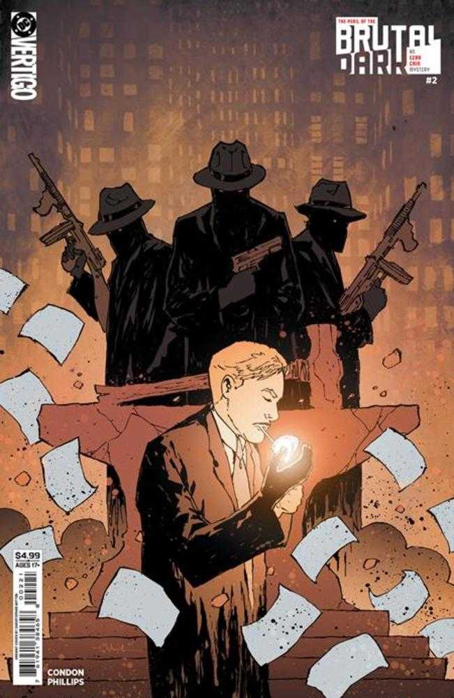 Stock Photo of  The Peril Of The Brutal Dark An Ezra Cain Mystery #2 (Of 6) Cover B Christopher Mitten Card Stock Variant (Mature) DC Comics Comics sold by Stronghold Collectibles of Acadiana Lafayette, LA