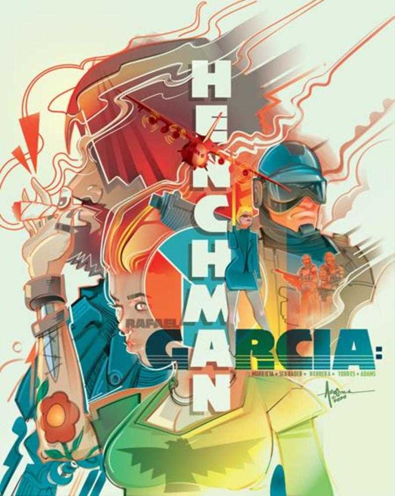 Stock Photo of  Rafael Garcia Henchman #1 Cover B Orlando Arocena Variant (Mature) Titan Comics Comics sold by Stronghold Collectibles of Acadiana Lafayette, LA