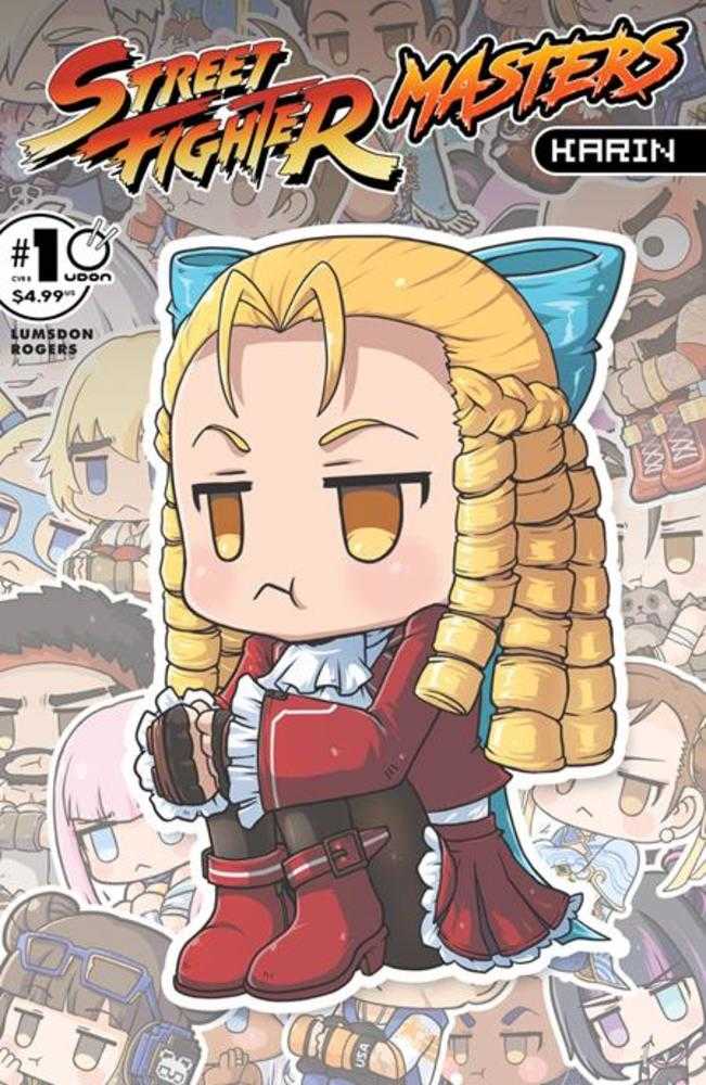 Stock Photo of  Street Fighter Masters Karin #1 (One Shot) Cover B Mikan Variant Udon Entertainment Comics sold by Stronghold Collectibles of Acadiana Lafayette, LA
