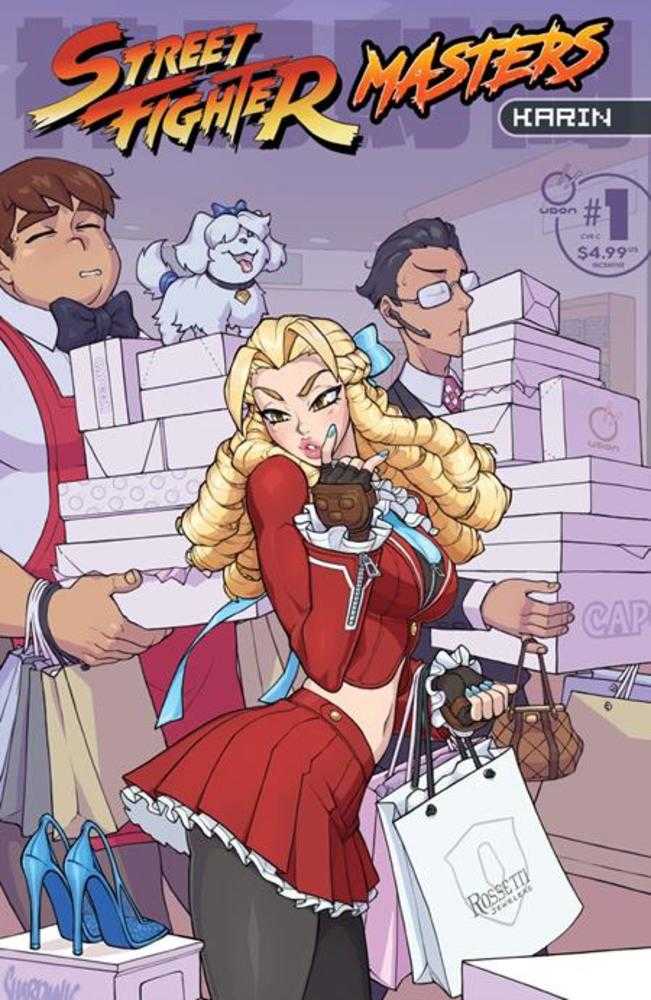 Stock Photo of  Street Fighter Masters Karin #1 (One Shot) Cover C Shardanic Variant Udon Entertainment Comics sold by Stronghold Collectibles of Acadiana Lafayette, LA