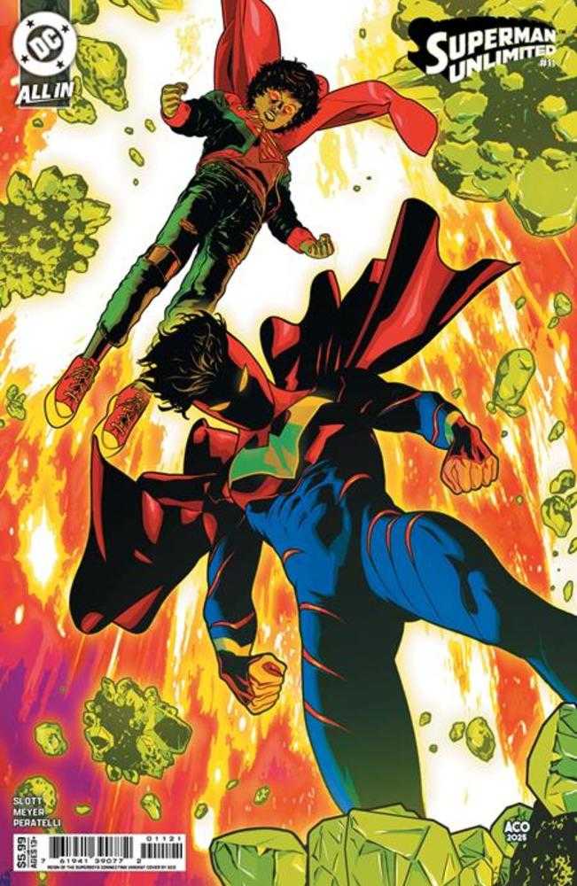 Stock Photo of  Superman Unlimited #11 Cover G Aco Reign Of The Superboys Connecting Card Stock Variant DC Comics Comics sold by Stronghold Collectibles of Acadiana Lafayette, LA