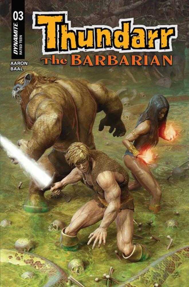 Stock Photo of  Thundarr The Barbarian #3 Cover C Bjorn Barends Variant Dynamite Entertainment Comics sold by Stronghold Collectibles of Acadiana Lafayette, LA