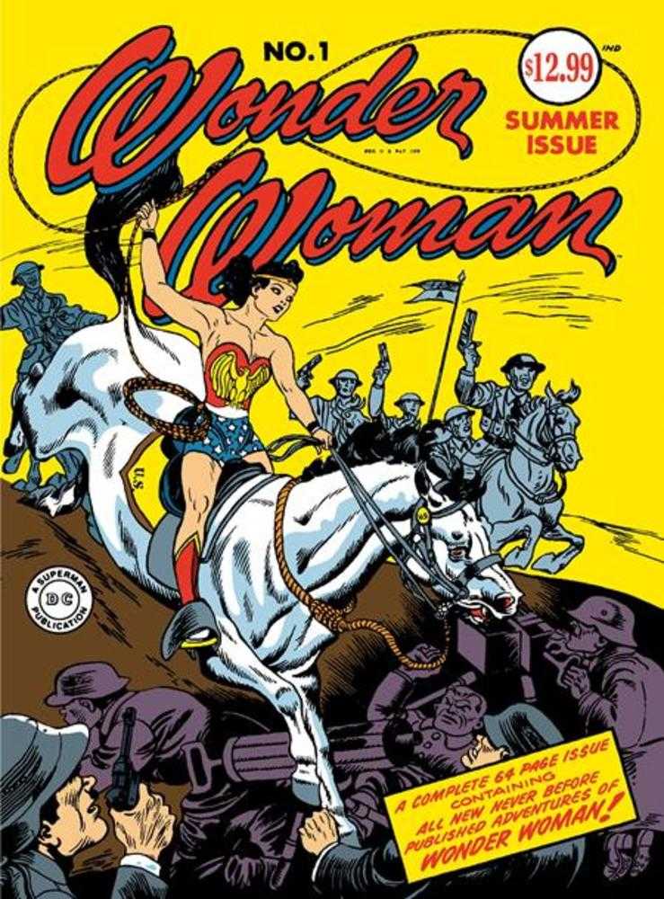 Stock Photo of  Wonder Woman #1 Facsimile Edition Cover C Harry Peter Foil Variant (2026 Edition) DC Comics Comics sold by Stronghold Collectibles of Acadiana Lafayette, LA