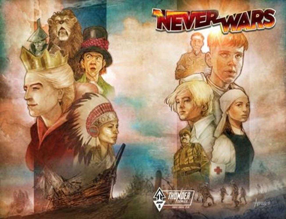 Stock Photo of  Neverwars #8 (Of 8) Cover A Erwin J Arroza Wraparound Massive Publishing Comics sold by Stronghold Collectibles of Acadiana Lafayette, LA