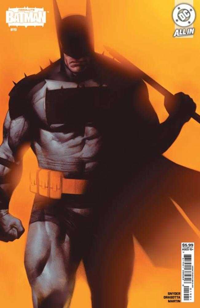 Stock Photo of  Absolute Batman #19 Cover B Ben Oliver Card Stock Variant DC Comics Comics sold by Stronghold Collectibles of Acadiana Lafayette, LA