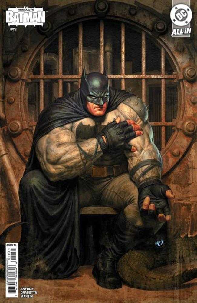 Stock Photo of  Absolute Batman #19 Cover E 1 in 25 Ariel Olivetti Card Stock Variant DC Comics Comics sold by Stronghold Collectibles of Acadiana Lafayette, LA