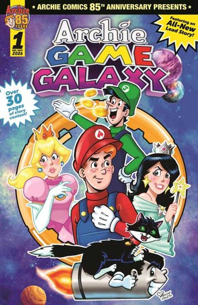 Archie Comics 85 Th Anniversary Presents Archie Game Galaxy #1 (One Shot) Cover A Holly G PRESALE Orders due 3/31