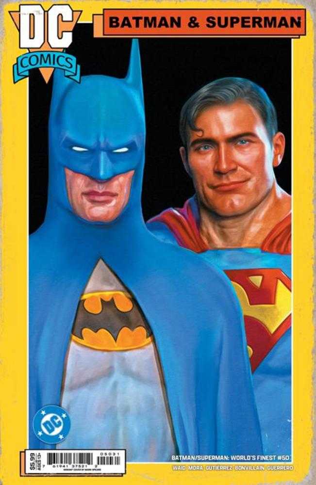 Stock Photo of  Batman Superman Worlds Finest #50 Cover C Mark Spears Card Stock Variant DC Comics Comics sold by Stronghold Collectibles of Acadiana Lafayette, LA