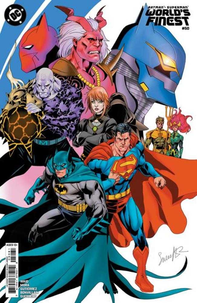 Stock Photo of  Batman Superman Worlds Finest #50 Cover I 1 in 25 Salvador Larroca Card Stock Variant DC Comics Comics sold by Stronghold Collectibles of Acadiana Lafayette, LA