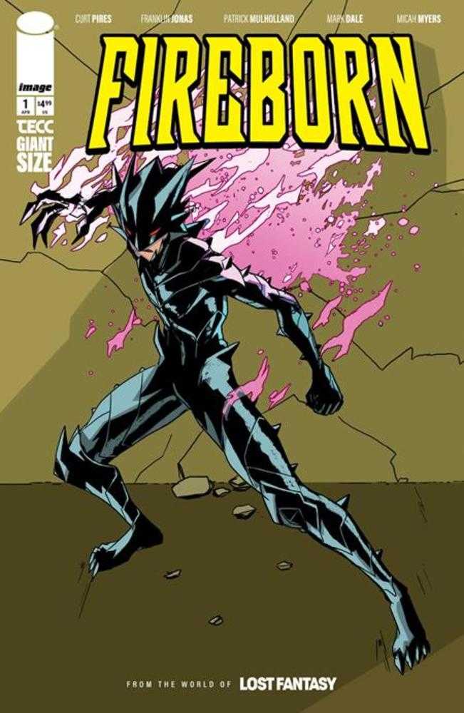 Fireborn #1 Cover B Patrick Mulholland Invincible Homage Variant PRESALE Orders due 3/23
