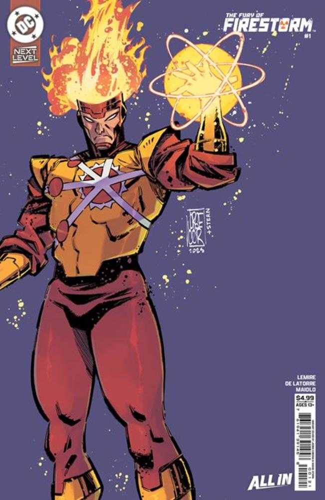 Stock Photo of  Fury Of Firestorm #1 (Of 6) Cover D Jorge Corona Next Level Card Stock Variant DC Comics Comics sold by Stronghold Collectibles of Acadiana Lafayette, LA