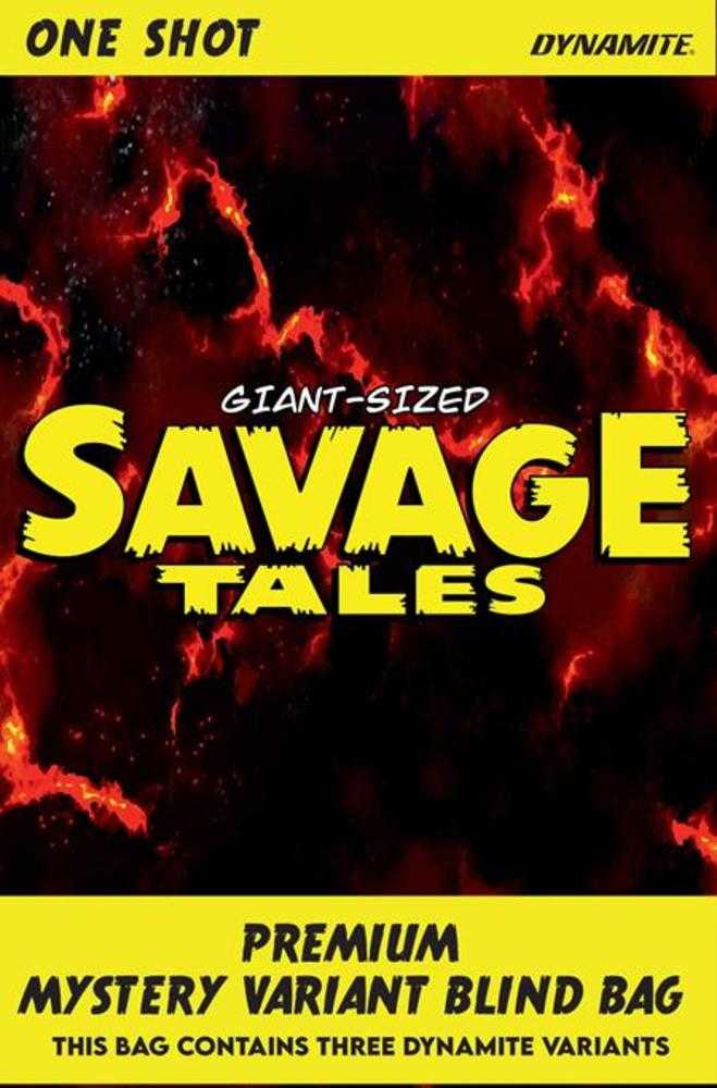 Stock Photo of  Giant Sized Savage Tales (One Shot) Cover F Blind Bag Variant Dynamite Entertainment Comics sold by Stronghold Collectibles of Acadiana Lafayette, LA