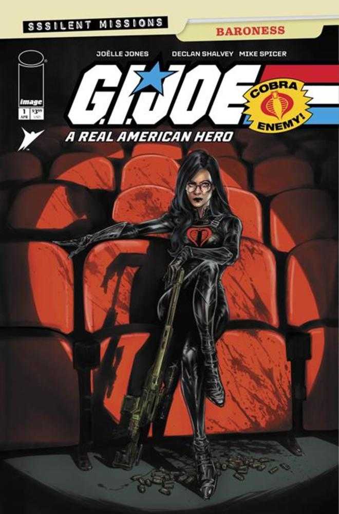Stock Photo of  G.I. Joe A Real American Hero Sssilent Missions Baroness #1 (One Shot) Cover A Joelle Jones Image Comics Comics sold by Stronghold Collectibles of Acadiana Lafayette, LA
