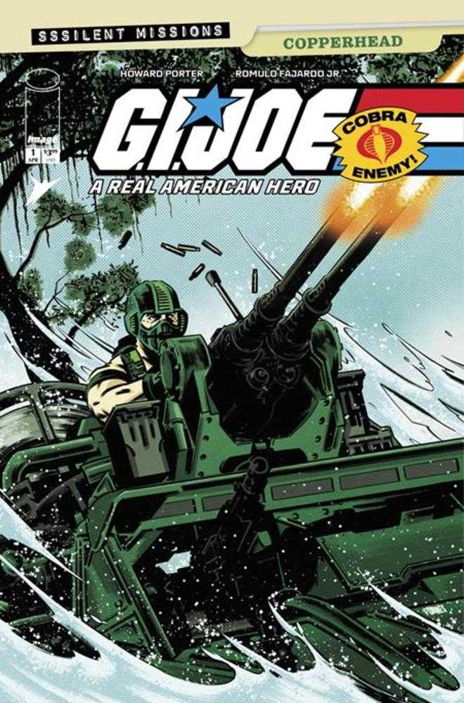 Stock Photo of  G.I. Joe A Real American Hero Sssilent Missions Copperhead #1 (One Shot) Cover B Jorge Fornes Variant Image Comics Comics sold by Stronghold Collectibles of Acadiana Lafayette, LA