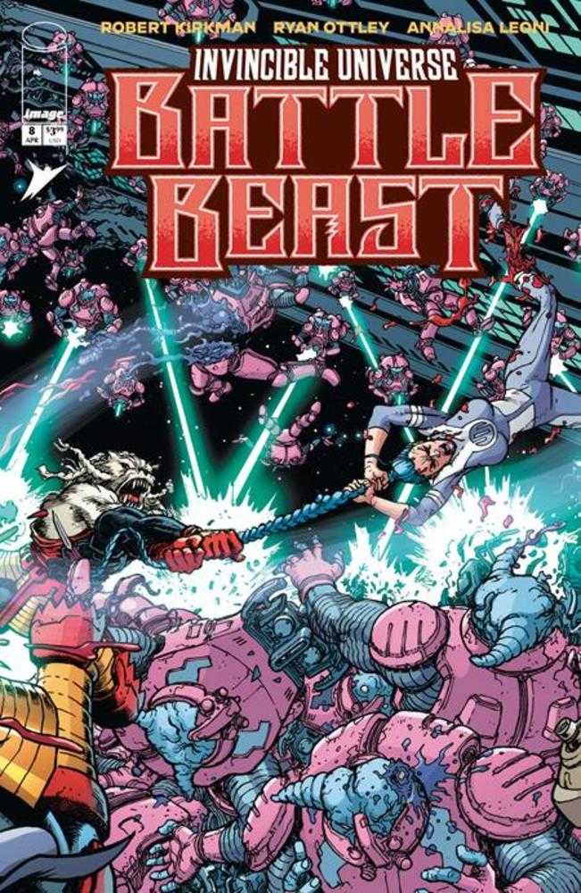 Stock Photo of  Invincible Universe Battle Beast #8 Cover C 1 in 10 Chris Burnham & Brian Reber Variant Image Comics Comics sold by Stronghold Collectibles of Acadiana Lafayette, LA