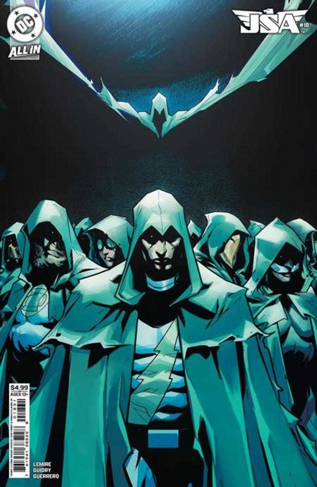 Stock Photo of  JSA #18 Cover C Cian Tormey Things To Come Card Stock Variant DC Comics Comics sold by Stronghold Collectibles of Acadiana Lafayette, LA