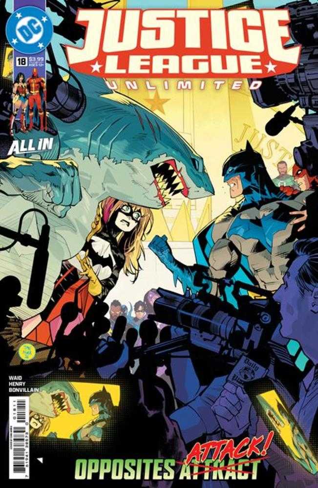 Stock Photo of  Justice League Unlimited #18 Cover A Dan Mora (DC K.O.) DC Comics Comics sold by Stronghold Collectibles of Acadiana Lafayette, LA