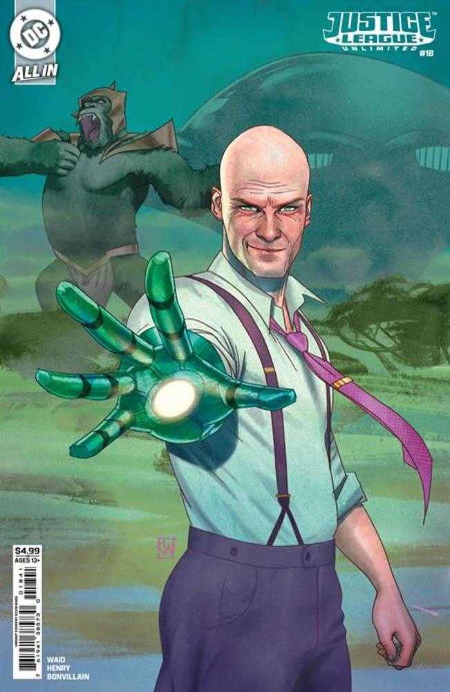 Stock Photo of  Justice League Unlimited #18 Cover D Kevin Wada Card Stock Variant (DC K.O.) DC Comics Comics sold by Stronghold Collectibles of Acadiana Lafayette, LA