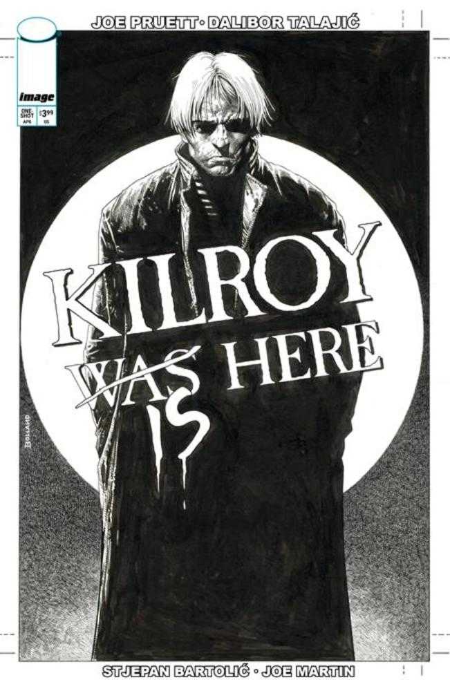 Stock Photo of  Kilroy Is Here (One Shot) Cover B Brian Bolland Black & White Variant Image Comics Comics sold by Stronghold Collectibles of Acadiana Lafayette, LA
