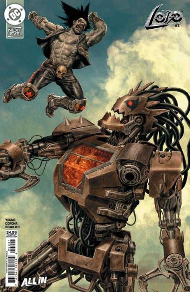 Stock Photo of  Lobo #2 Cover B Lee Bermejo Card Stock Variant DC Comics Comics sold by Stronghold Collectibles of Acadiana Lafayette, LA