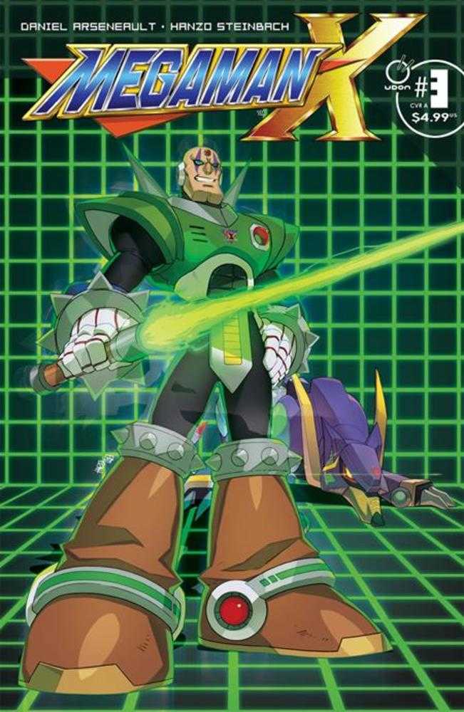 Stock Photo of  Mega Man X #3 (Of 5) Cover A Hanzo Steinbach Udon Entertainment Comics sold by Stronghold Collectibles of Acadiana Lafayette, LA